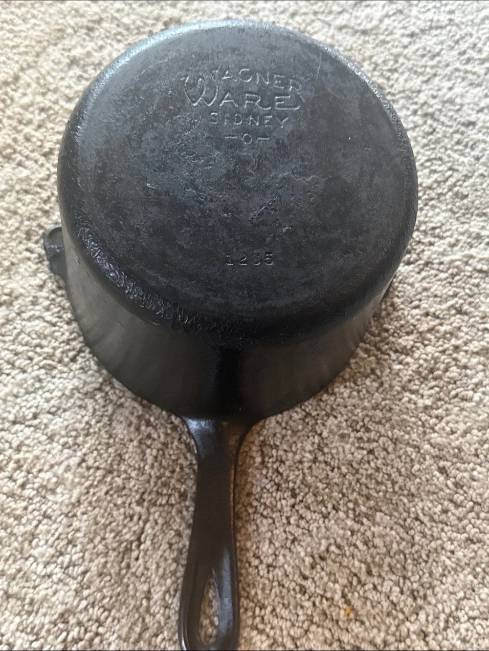 Vintage Wagner Ware Cast Iron Deep Fat Fryer